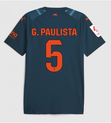 Valencia Gabriel Paulista #5 Koszulka Wyjazdowych 2023-24 Krótki Rękaw